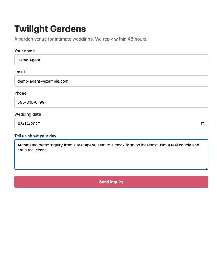 Twilight Gardens, step 8: Ready to submit